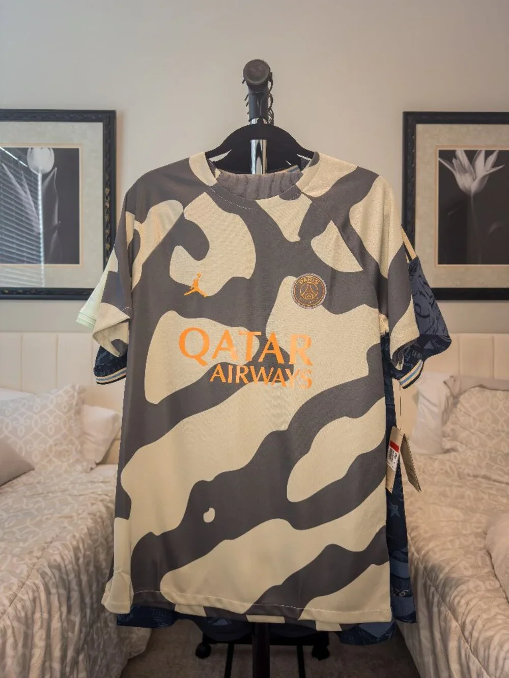 Jordan Paris Saint-Germain 2023/24 Authentic Third Pre-Match Jersey Sz L